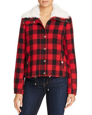 Louise Paris Buffalo Plaid Short Jacket | Bloomingdale's (US)