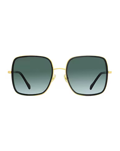 JIMMY CHOO Jimmy Choo Square Jayla Sunglasses | Gold Women‘s Sunglasses  | YOOX | YOOX (US)