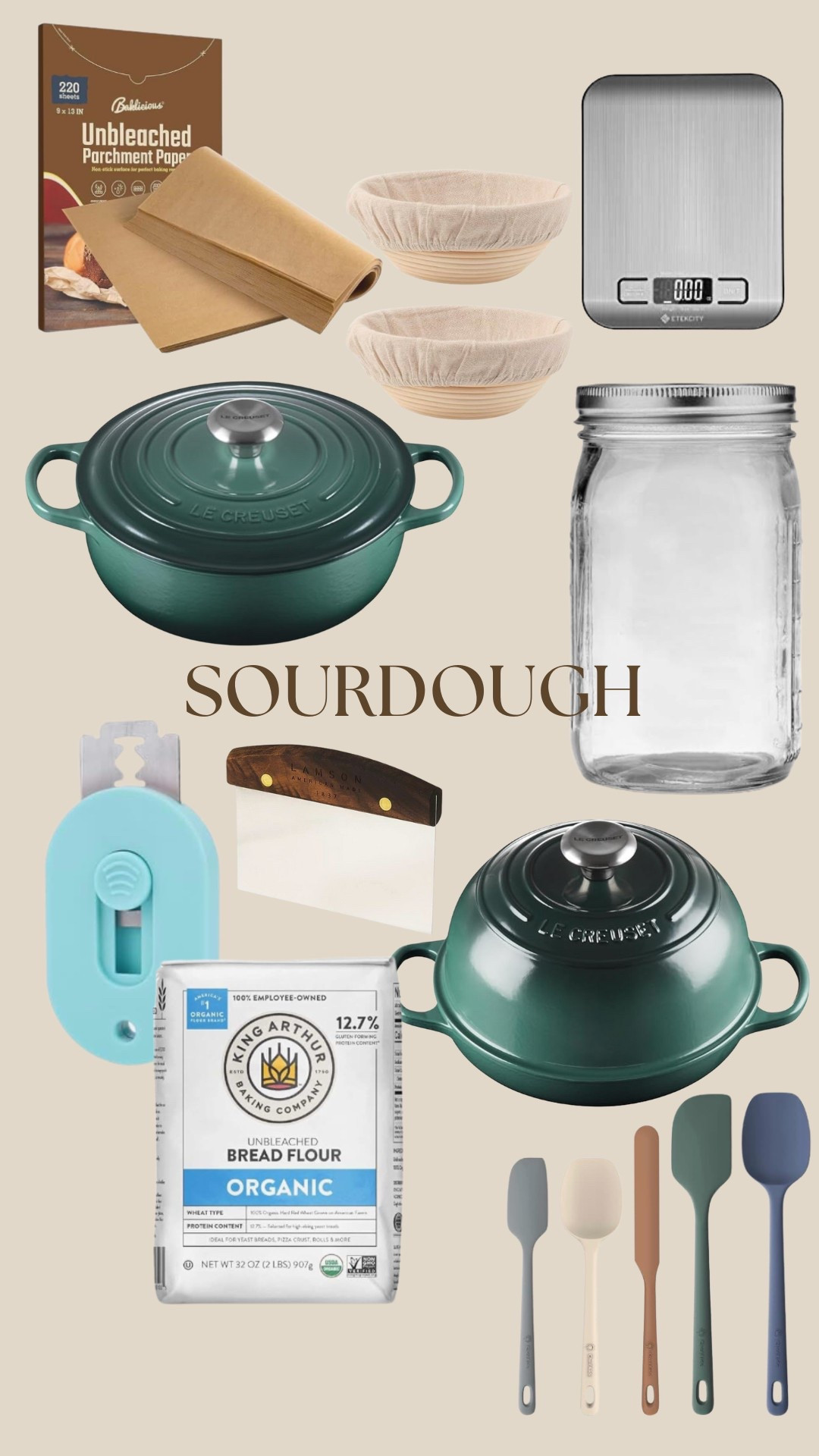 The simple things that you need to get started in a sourdough journey! 

#LTKSeasonal #LTKHome #LTKFamily