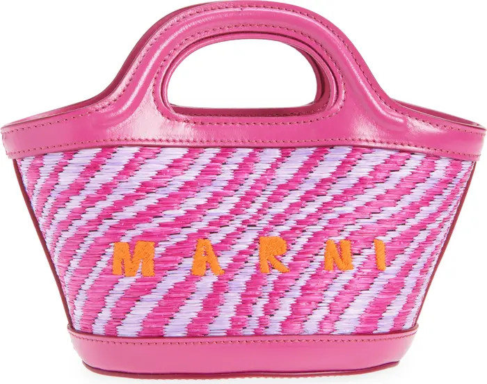 Micro Tropicalia Logo Woven Bag | Nordstrom