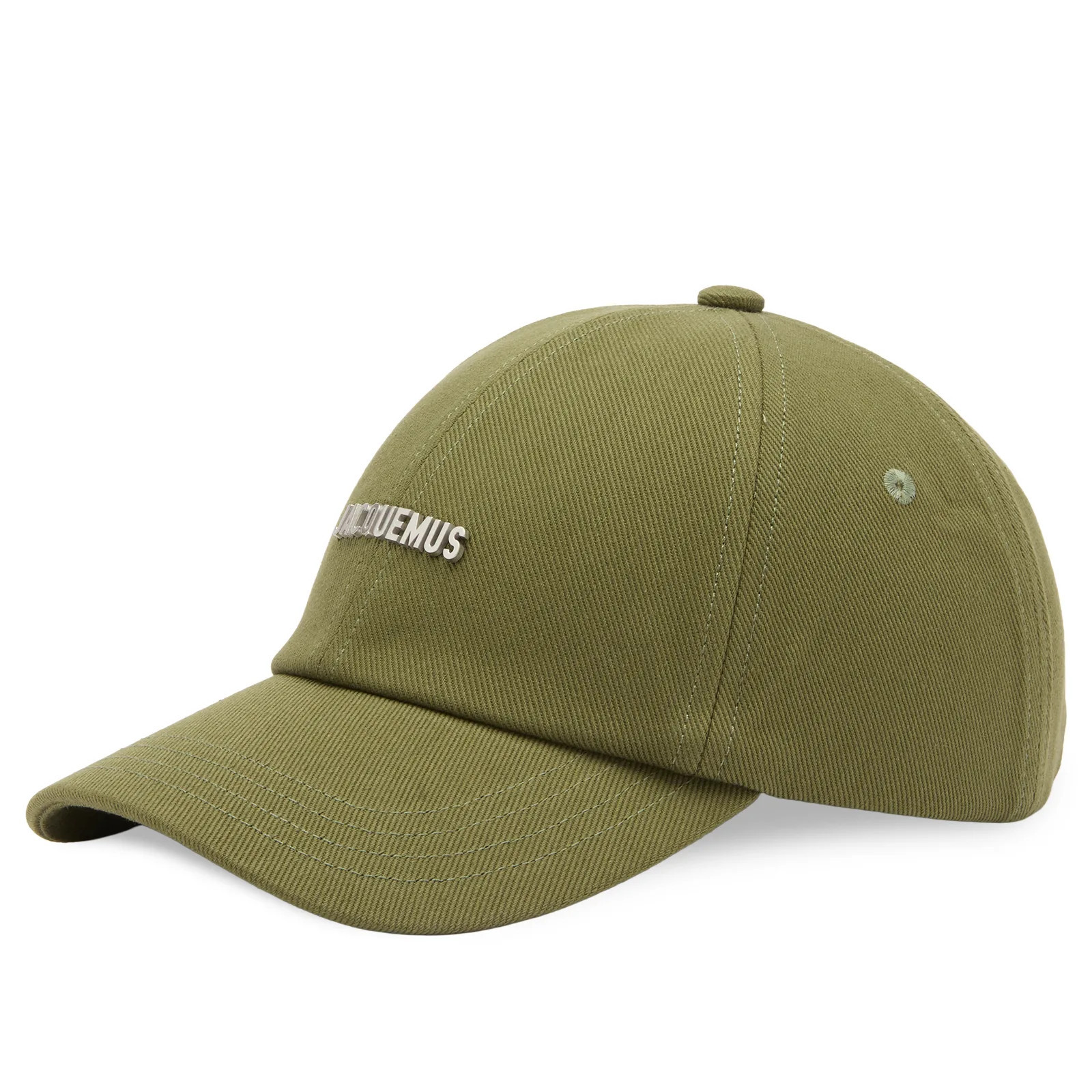 Jacquemus Men's Logo Cap in Khaki, Size 60 | END. Clothing