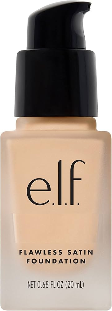 e.l.f. Flawless Finish Foundation, Lightweight & Medium Coverage, Semi-Matte Finish, Light Ivory,... | Amazon (US)