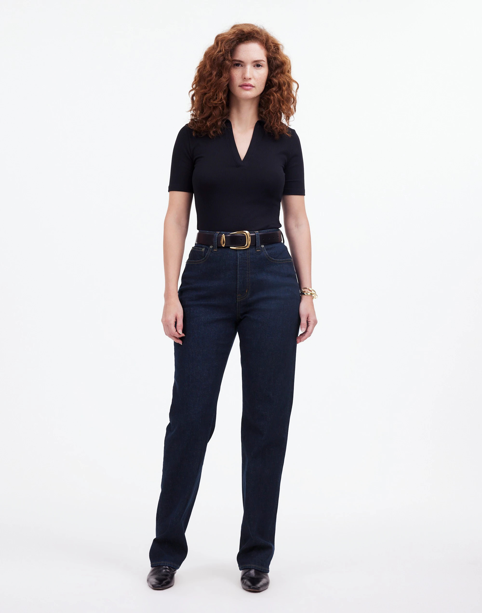 The Curvy '90s Straight Jean | Madewell