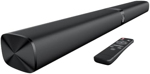 Sound Bar for Smart TV, Soundbar with Bluetooth/ARC/Opt/AUX Connect, Auto Volume Boost, 3 Equaliz... | Amazon (US)