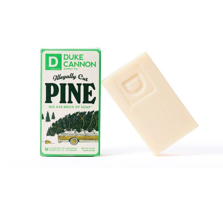 Duke Cannon Supply Co. Big Illegally Cut Pine Bar Soap - 10oz | Target