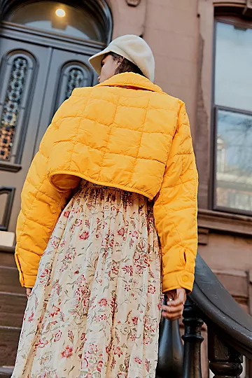 Pippa Packable Cropped Puffer Jacket | Free People (Global - UK&FR Excluded)