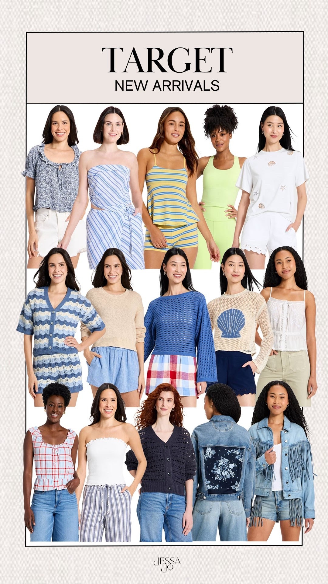 Target new arrivals. Target finds. Target fashion. Target spring style. Target spring top. Target summer sweater. Target summer top. Target matching summer set  

#LTKootd #LTKSeasonal #LTKgrwm