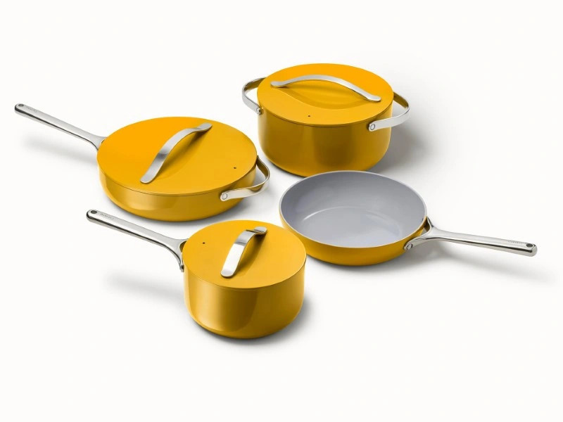 Best Ceramic Cookware Set | Nonstick Pots & Pans Set | Non-Toxic | Caraway