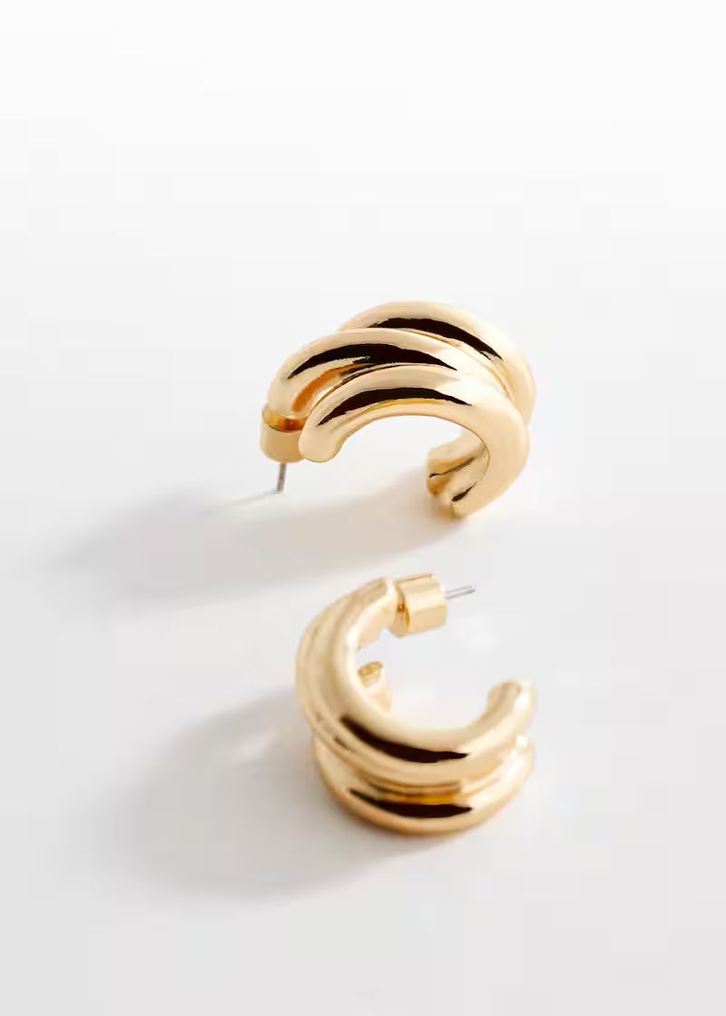 Three hoop earrings | MANGO (UK)