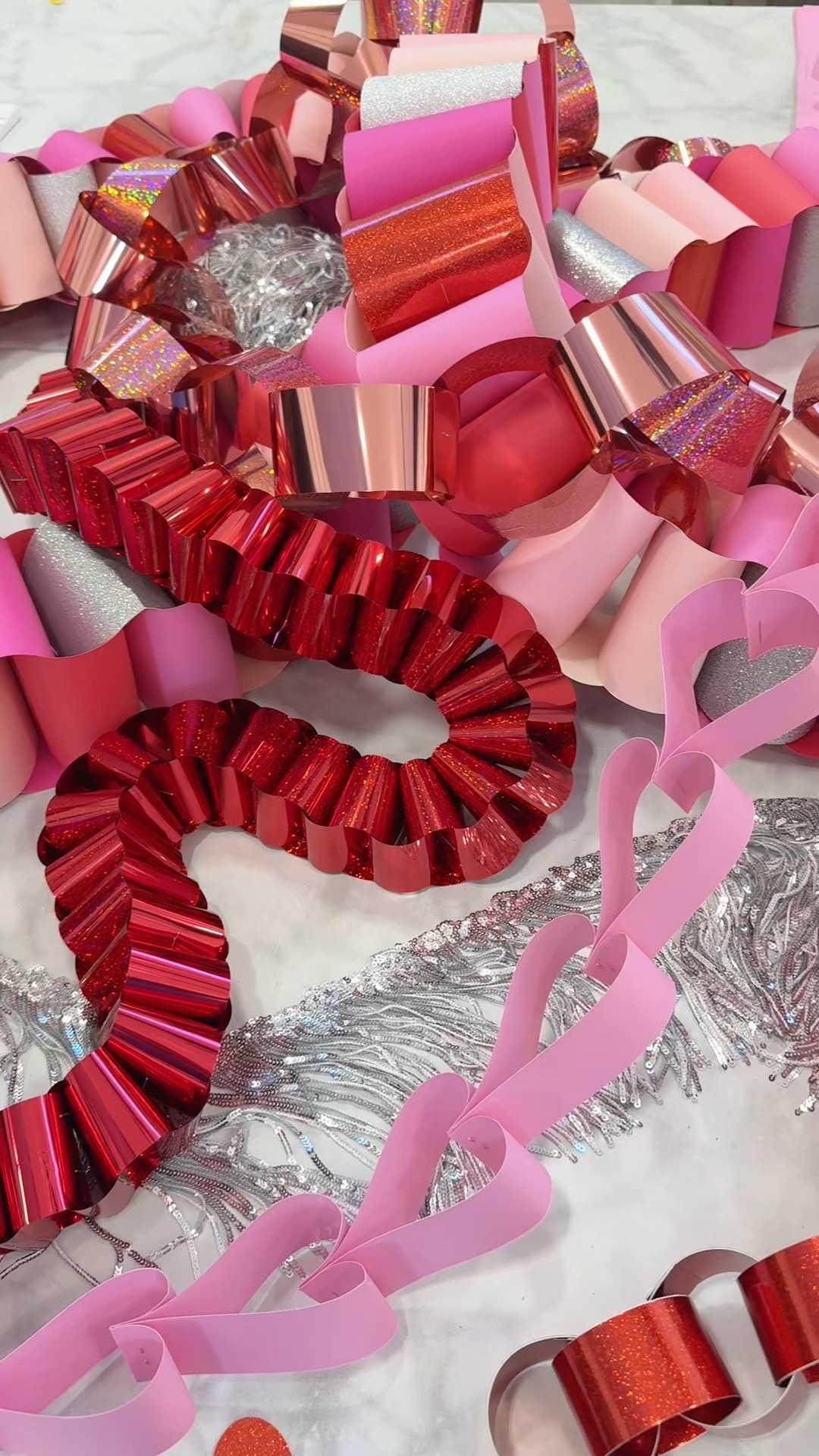 Making paper chains for Valentine’s Day? Here are some links to gorgeous cardstocks. 