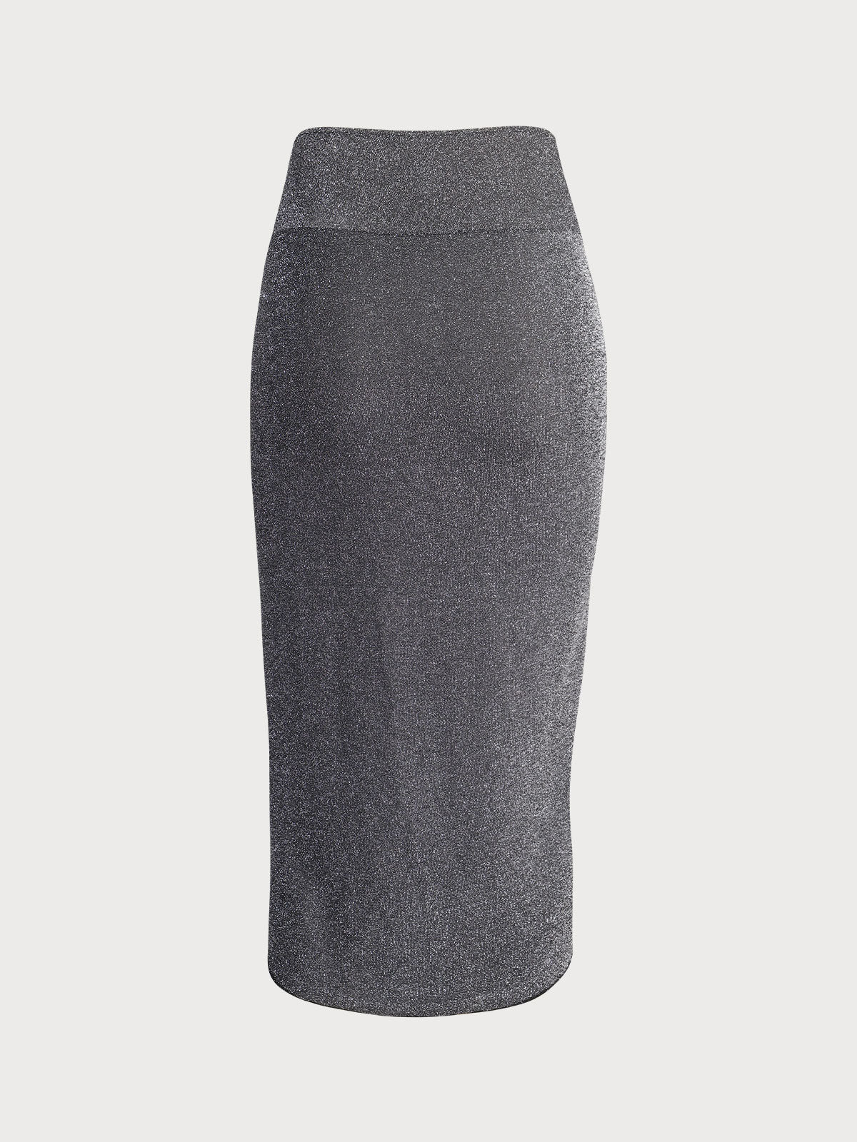 Black Lurex Ruched Cover-Up Skirt & Reviews - Black - Sustainable Cover-ups | BERLOOK | BERLOOK