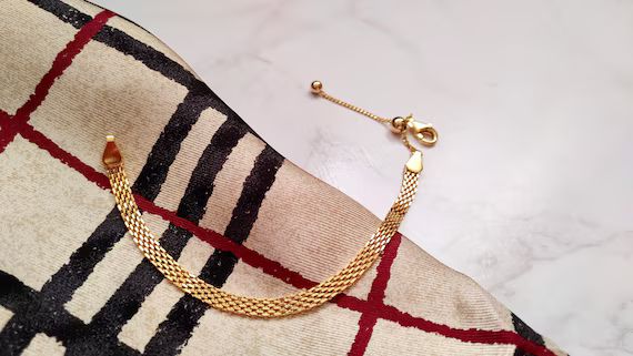 Elegant Gold Bracelet Stack Bracelet Gold Link Bracelet | Etsy | Etsy (US)