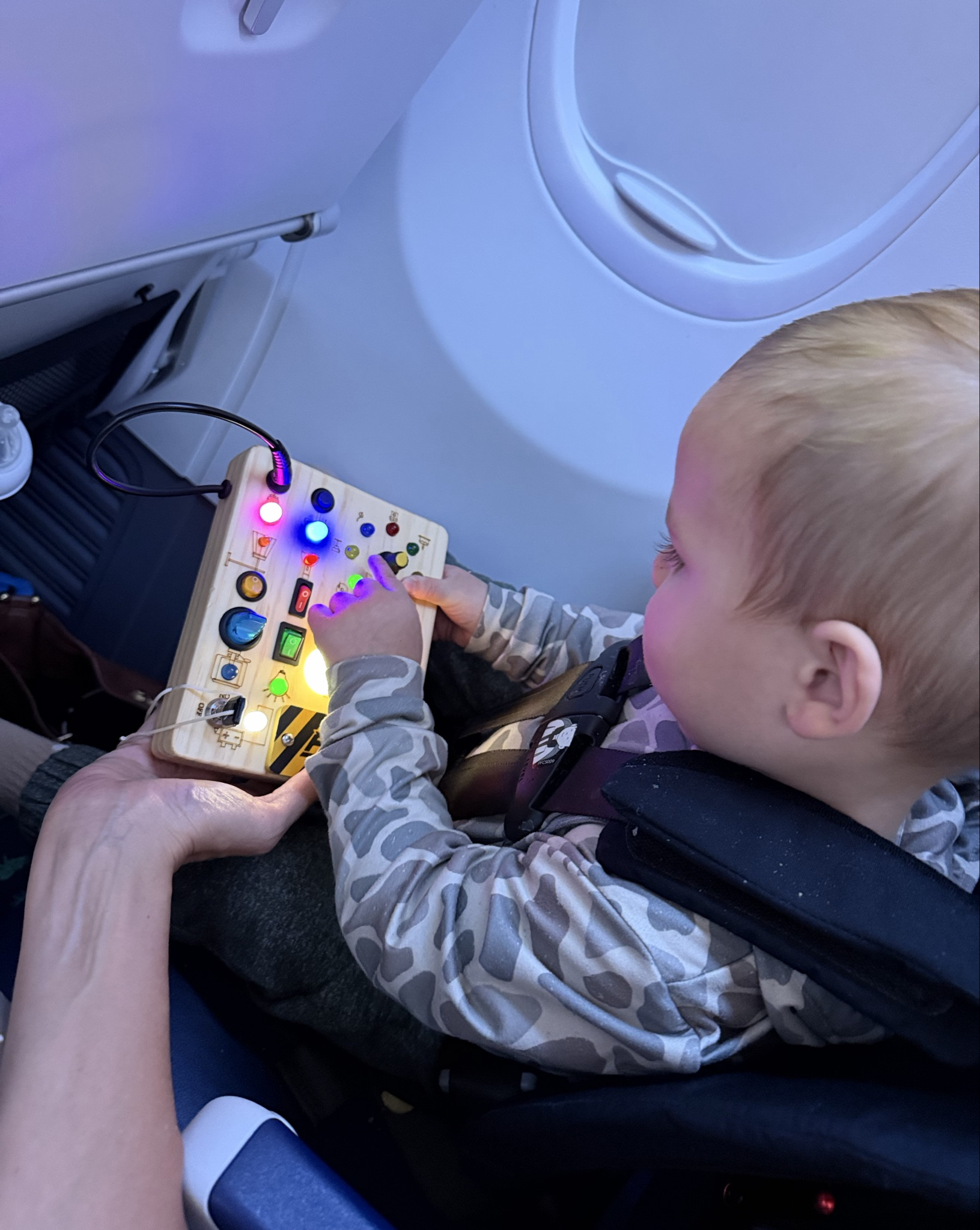 Airport / plane with a 14 month old. Highly recommend these items for 12 months+

Travel with kids, toddler travel, airport with toddlers, airplane tips with kids, toddler plane hack, kids travel

#LTKBaby #LTKTravel #LTKKids