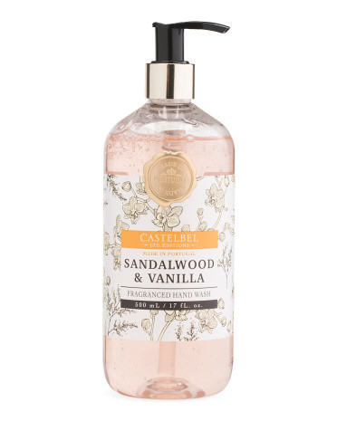 17oz Flower Lines Sandalwood And Vanilla Scented Hand Wash | TJ Maxx