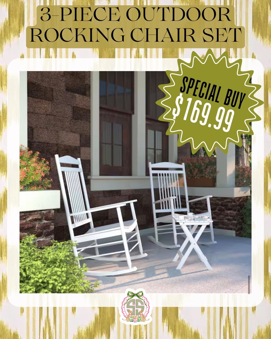 💐 Perfect Mother’s Day gift idea!
If you’re stuck on what to get mom (or want to send a *hint 😉), this is something she’ll actually use and love every single day.

✨ Also great for:
• New homeowners
• Porch or patio refreshes
• Grandparents
• Anyone who loves a peaceful outdoor moment

Trust me… this is one of those deals that won’t last long 👏

#LTKSeasonal #LTKSaleAlert #LTKHome