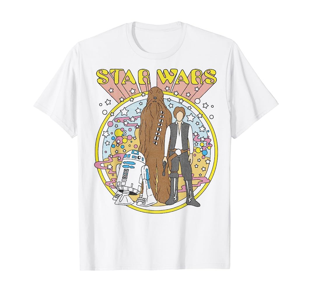 Star Wars Vintage Psych Rebels T-Shirt | Amazon (US)