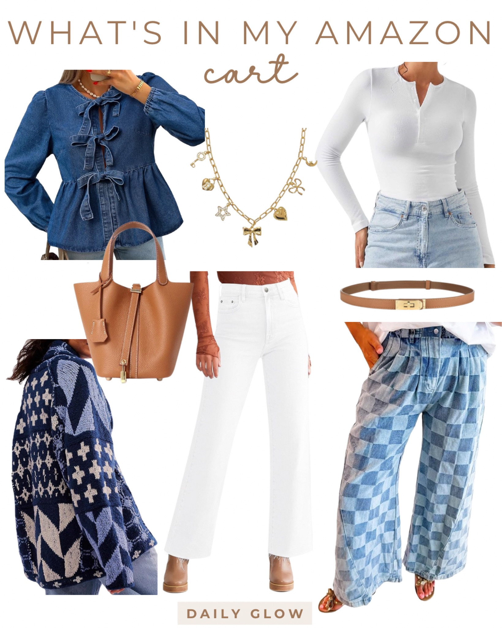 Amazon add to cart must haves 🤩!  All so cute! 

Amazon must haves, Amazon outfit, Amazon style, Amazon fashion, Amazon outfit, affordable style, women’s fashion, casual outfit inspo, Amazon outfit inspo, chic outfit, casual chic outfit, spring outfit, spring style, spring fashion, trendy outfit, winter fashion, winter style


#LTKFindsUnder100 #LTKFindsUnder50 #LTKSeasonal