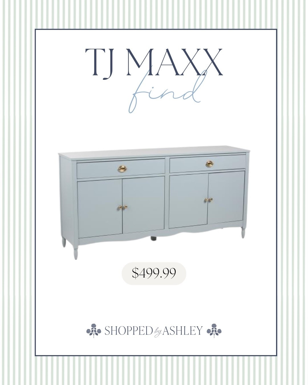 New Lillian August sideboard online at @TJ Maxx 😍 Free shipping with code SHIP89! The price is SO good. 

TJ Maxx find, HomeGoods find, blue sideboard, Grandmillennial home, Grandmillennial decor, classic style, classic home 

#LTKHome