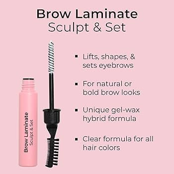 MCoBeauty Brow Laminate, Sculpt & Set for Perfectly Defined Brows, Vegan, Cruelty Free Cosmetics | Amazon (US)