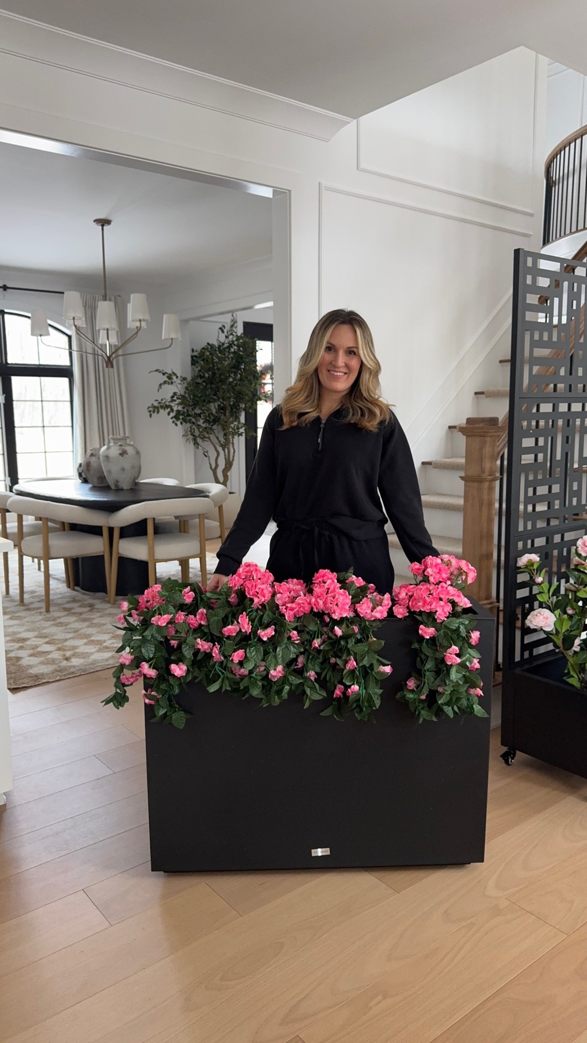 Ordered this black modern planter for the patio but since it’s icey out there, I’m showing it to you indoors. 

#LTKHome