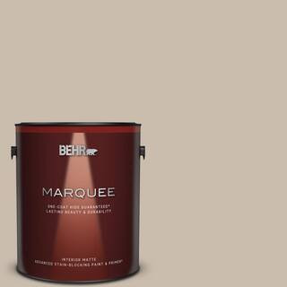 1 gal. #PPU5-13 Creamy Mushroom One-Coat Hide Matte Interior Paint & Primer | The Home Depot