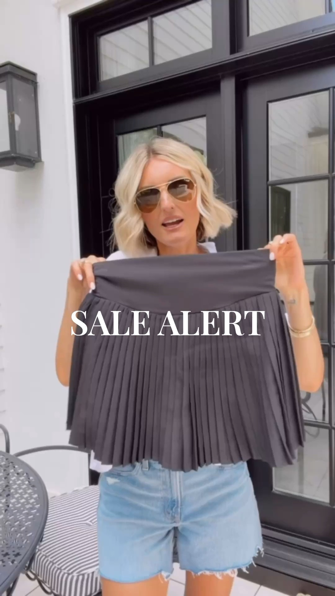 This pleated high rise skirt is amazing! I have it in white as well, the price is so good! The built in shorts are also so nice. Definitely a staple for styling athleisure looks. I bought a S! Loverly grey, all in motion, activewear women, affordable athleisure, how to style tennis skirt, Target fashion finds, skort athletic

#LTKootd #LTKActive #LTKSaleAlert