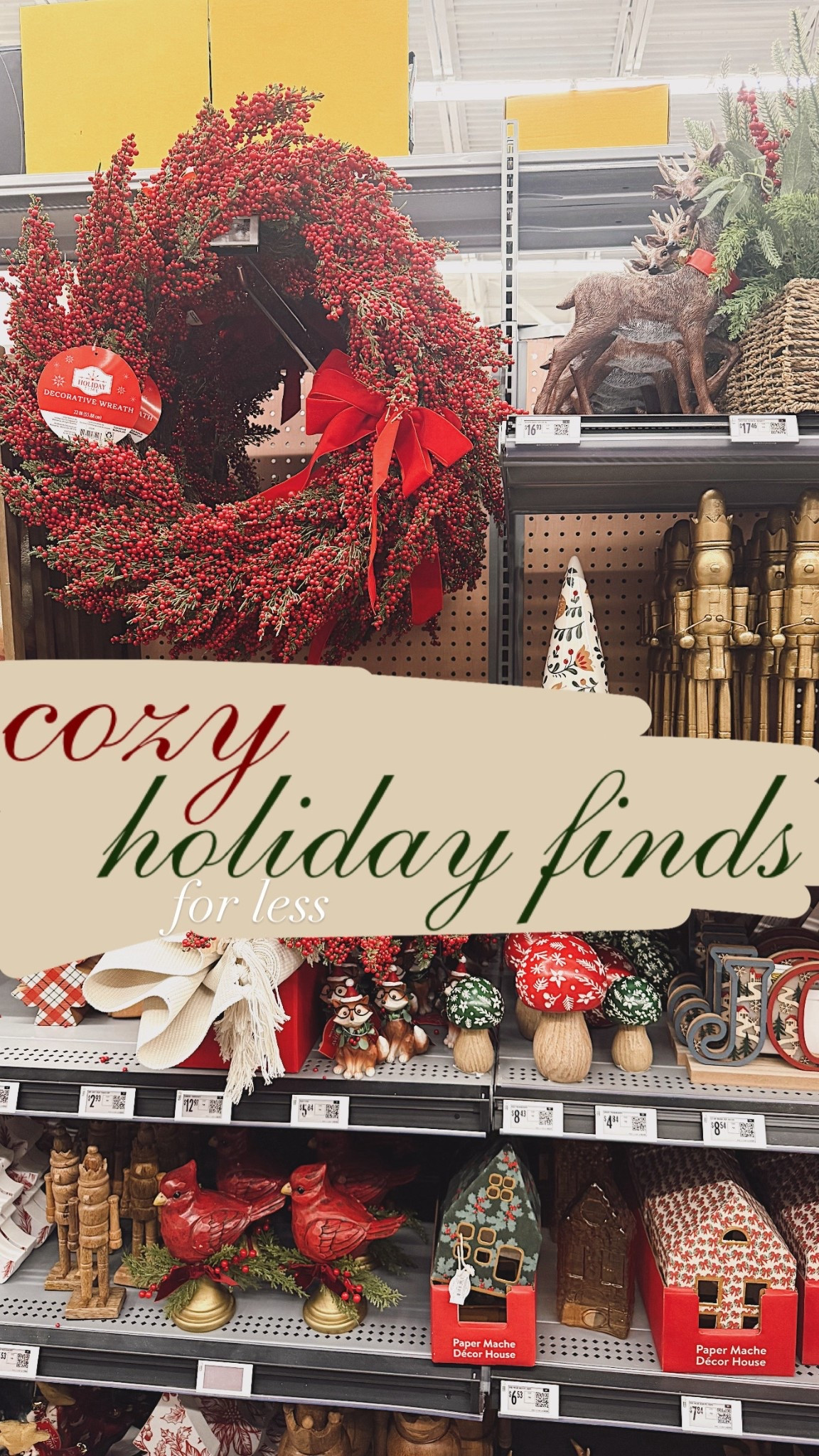 Cozy holiday finds. Walmart Christmas decor. Pottery barn dupe. Ralph Lauren Christmas.

#LTKSeasonal #LTKHome #LTKHoliday