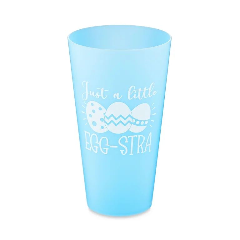 Easter Plastic Blue Egg-stra Color Changing Cup Party Favor by Way To Celebrate | Walmart (US)