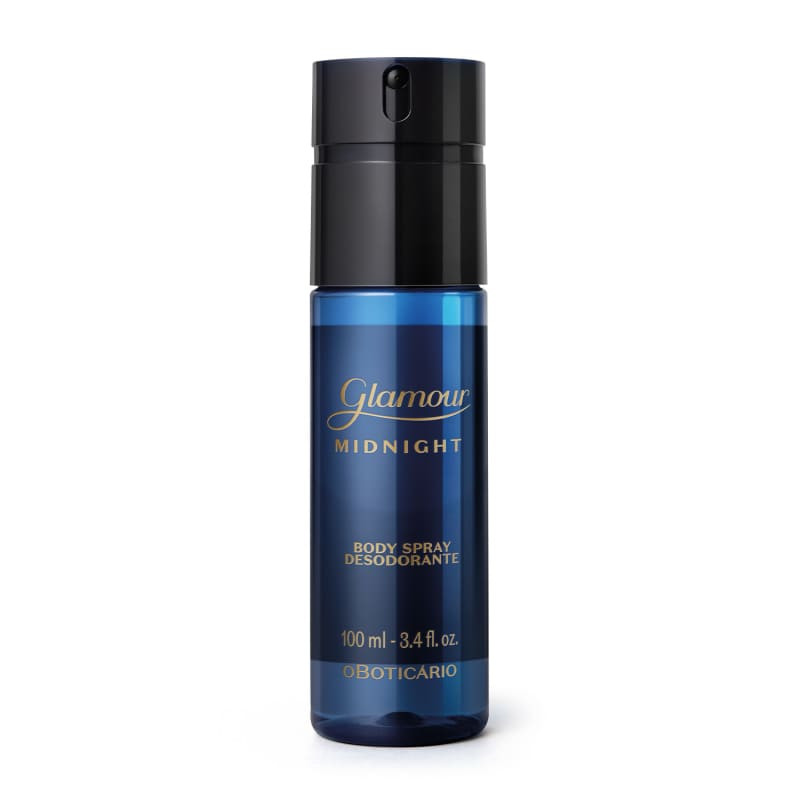 Body Spray Desodorante Glamour Midnight 100ml | oBoticario (BR)