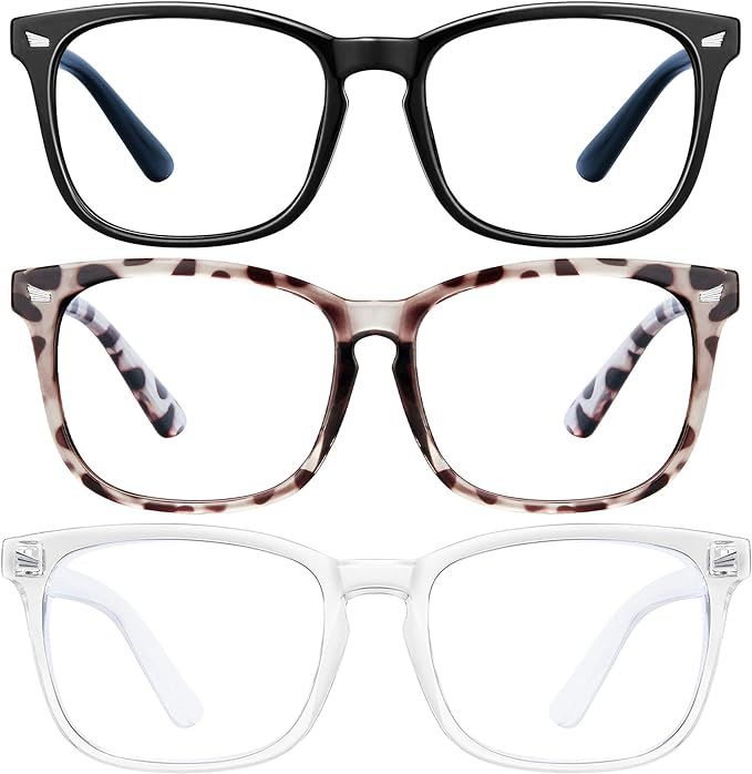 hunsquer Blue Light Glasses for Women/Men Computer Blue Light Glasses | Amazon (US)
