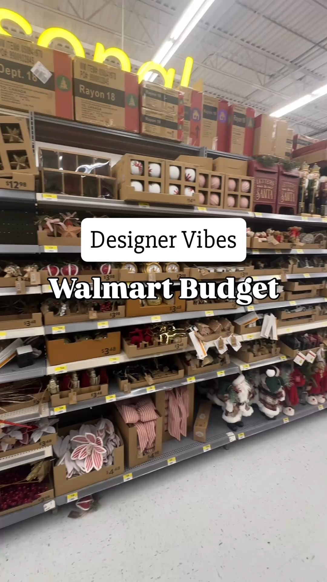 Designer vibes on a Walmart budget.

#LTKHoliday #LTKSeasonal #LTKHome