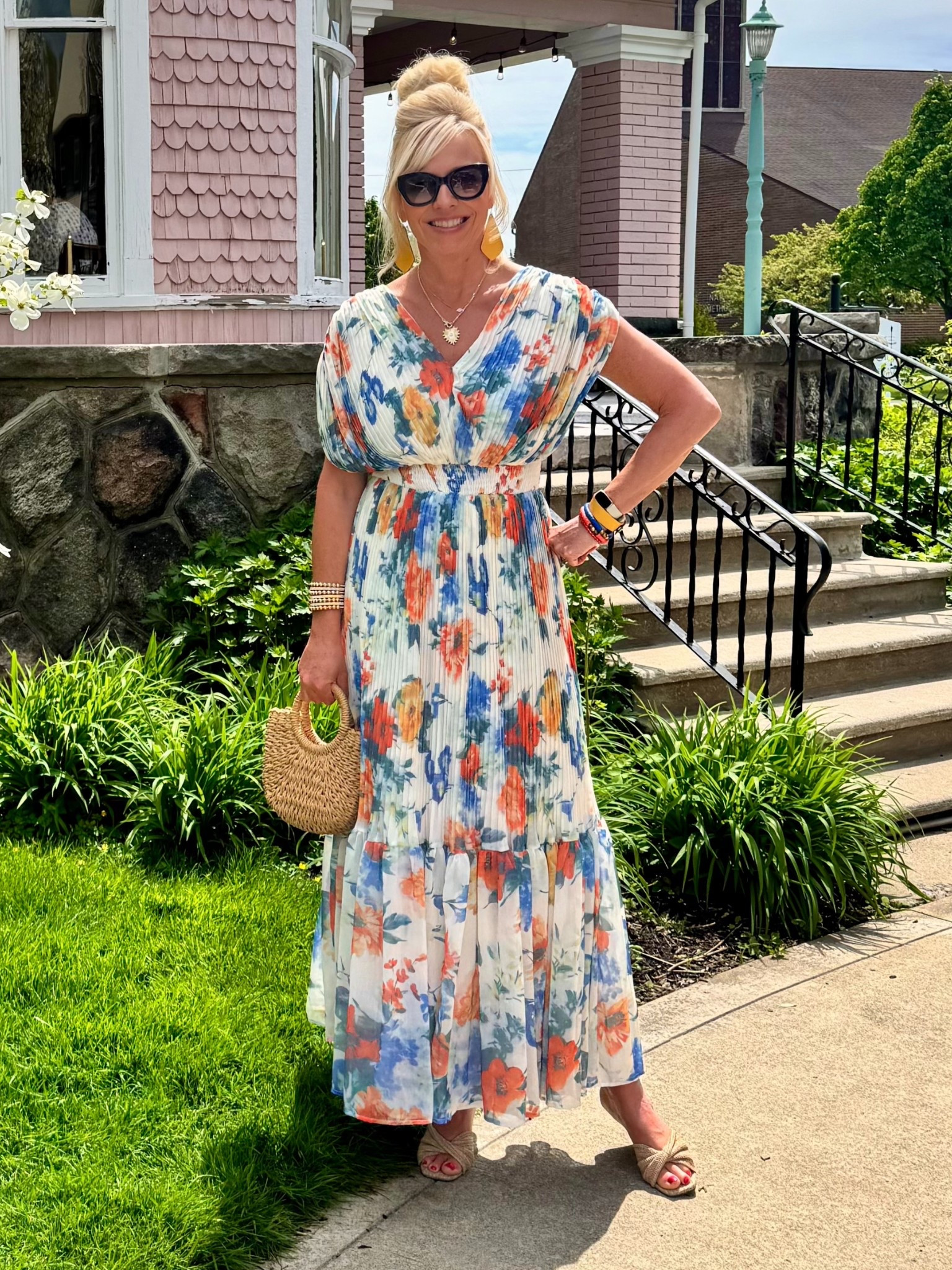 Beautiful summer dress. Wedding guest dress. Maxi dress. Floral  

#LTKStyleTip #LTKFindsUnder100 #LTKWedding