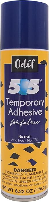 Odif - 505 Spray and Fix Temporary Fabric Adhesive 7.2oz | Amazon (US)