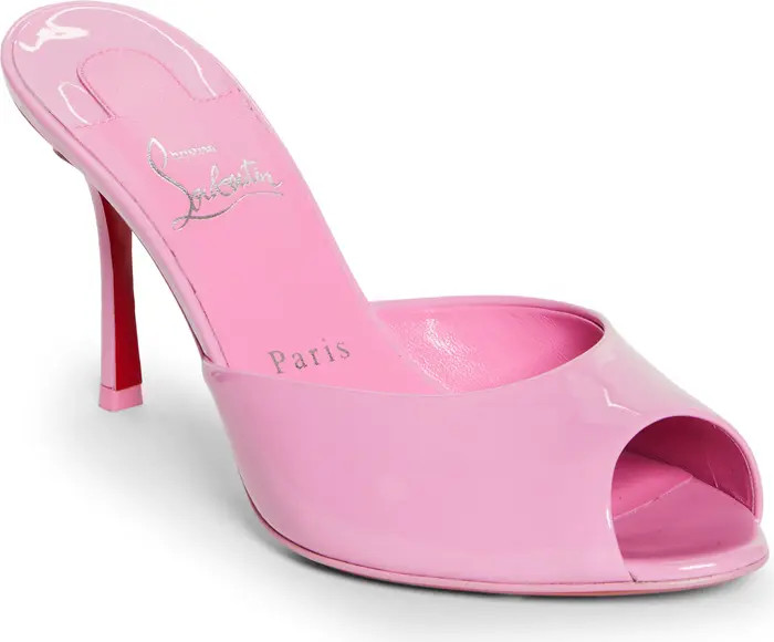 Me Dolly Peep Toe Slide Sandal (Women) | Nordstrom