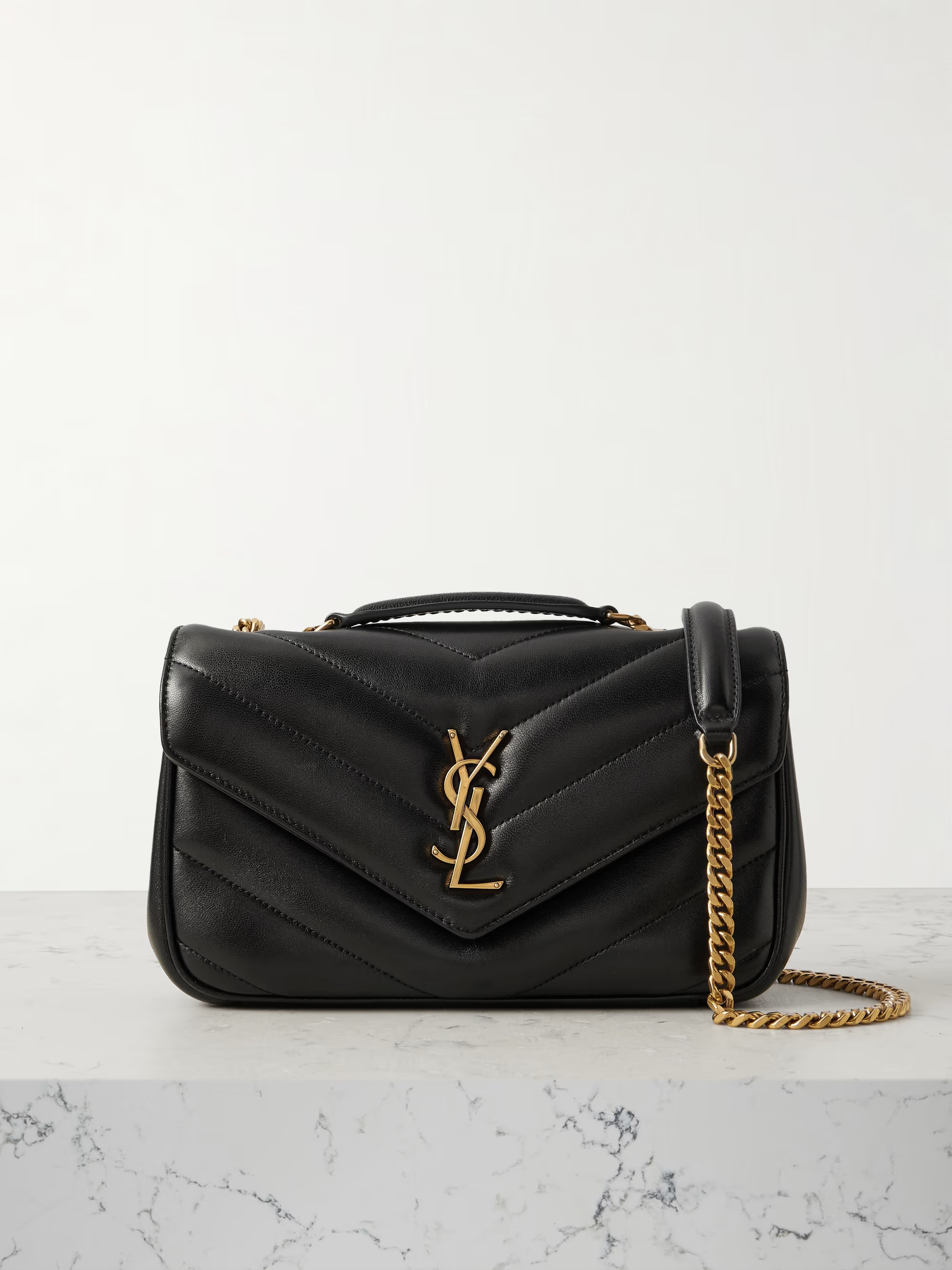 Loulou small quilted leather shoulder bag | NET-A-PORTER (US)
