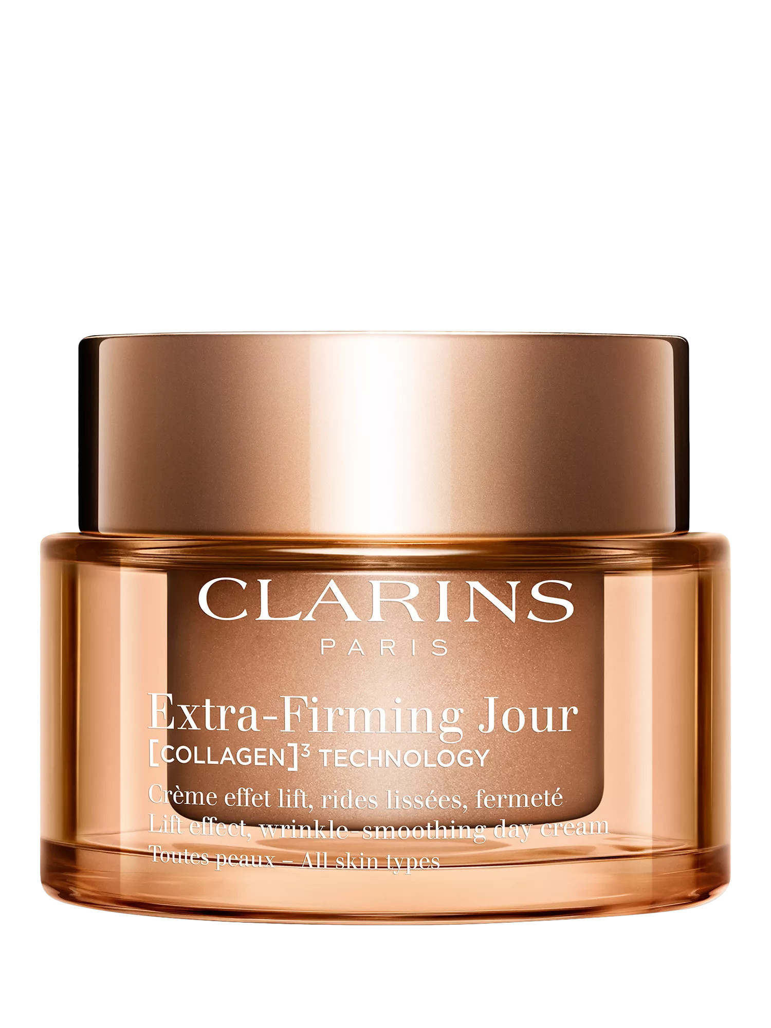 Clarins Extra-Firming Day Cream All Skin Types, 50ml | John Lewis (UK)