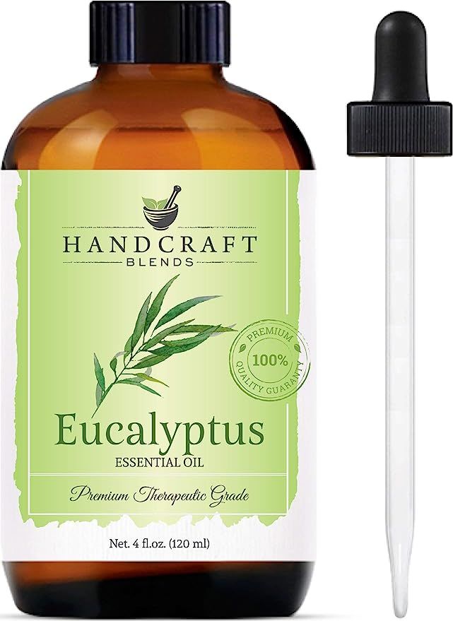 Handcraft Eucalyptus Essential Oil - 100% Pure & Natural - Premium Therapeutic Grade with Premium... | Amazon (US)