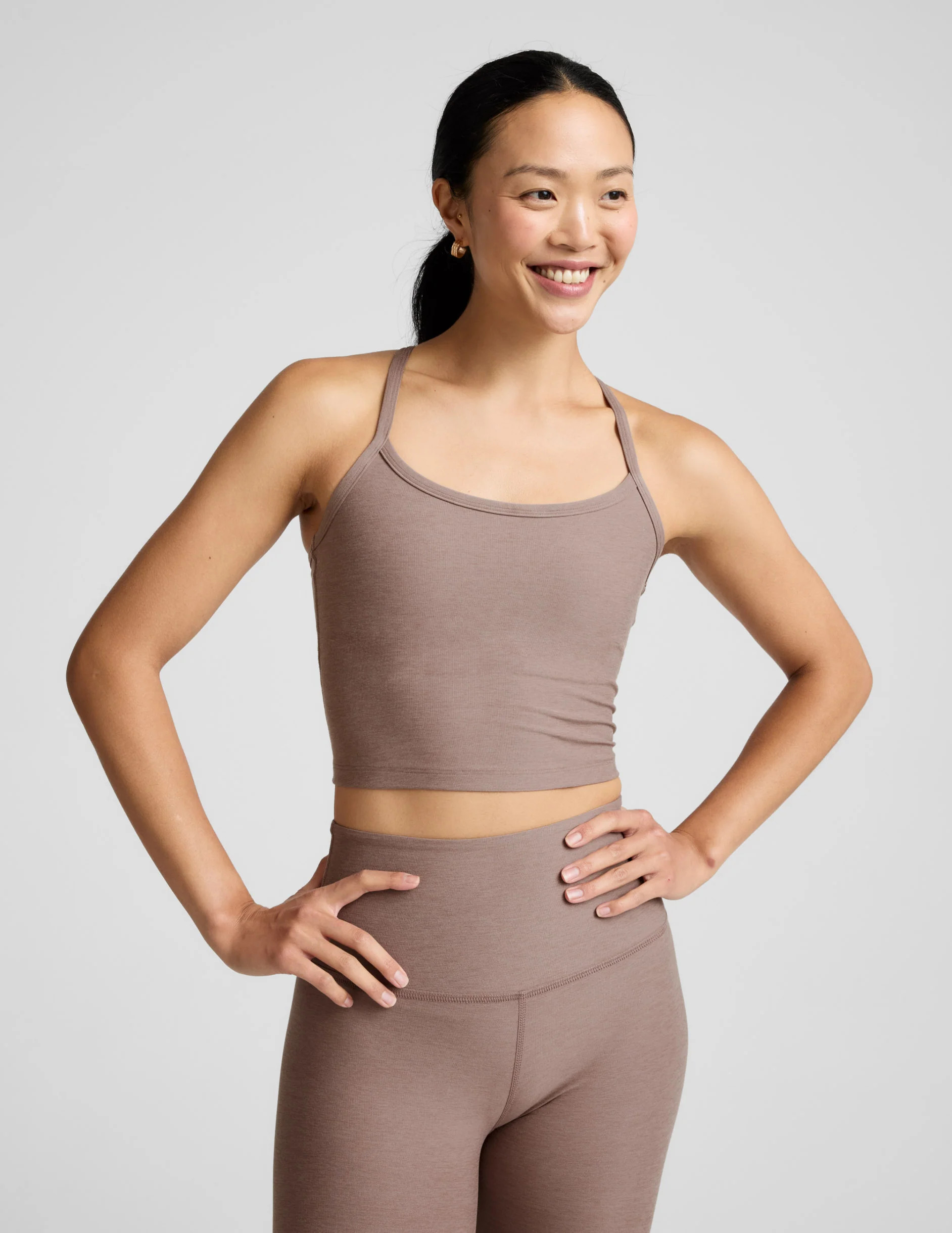 Spacedye Slim Racerback Cropped Tank | Beyond Yoga | Beyond Yoga