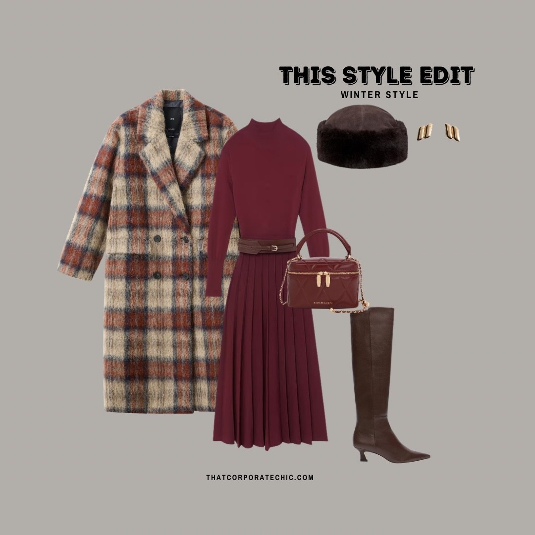 Winter outfit idea : wear this next, knitted dress, knee-length high boots and mini bag.

#LTKdresses #LTKstyletip #LTKwinter