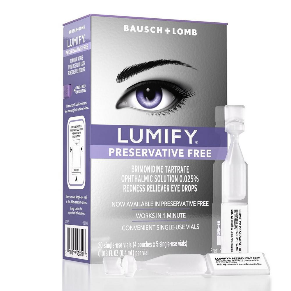 Lumify Preservative Free Redness Reliever Eye Drops | Ulta