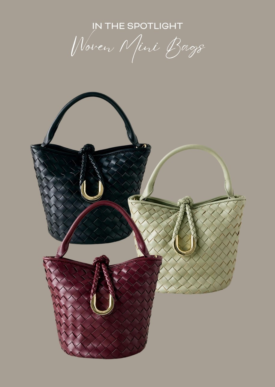 Anthropologie mini woven bags 🫶

#LTKspring #LTKbag #LTKuk