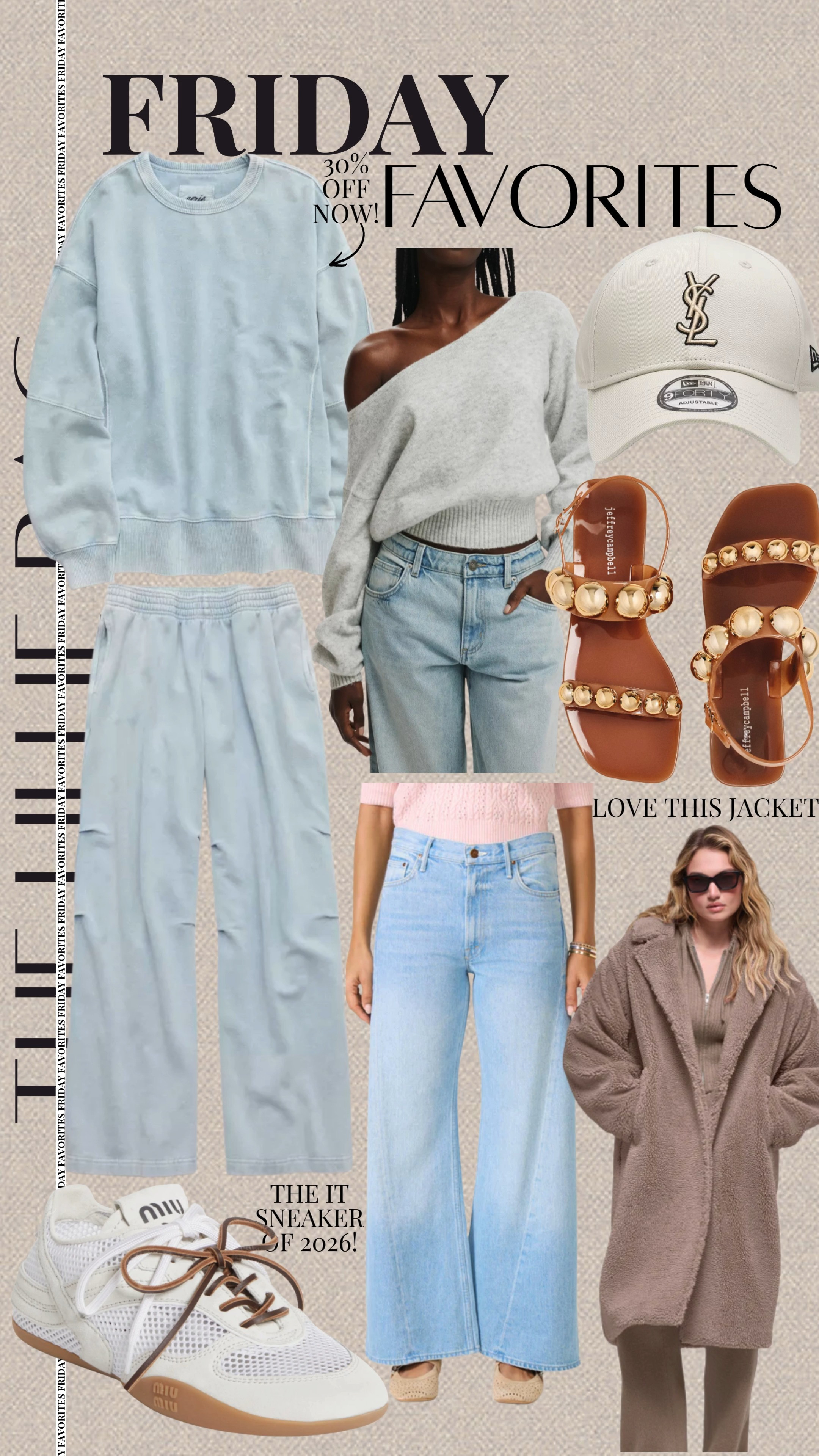 More of my favorites from this week!

Winter outfit. Winter style. Loungewear. Aerie. Sweater. Denim. Sandals. Sneakers. Jacket. 

 

 #LTKSeasonal #LTKOver40 #LTKSaleAlert