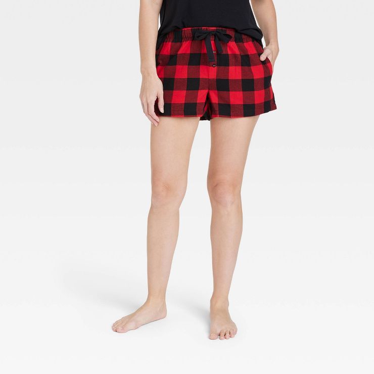 Women's Perfectly Cozy Flannel Pajama Shorts - Stars Above™ | Target
