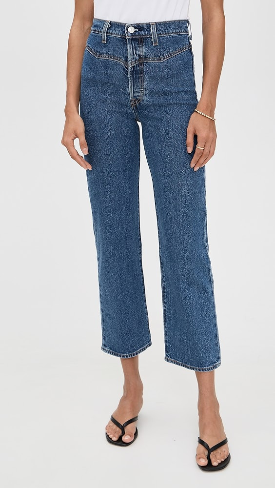 Ribcage Western Yoke Jeans | Shopbop