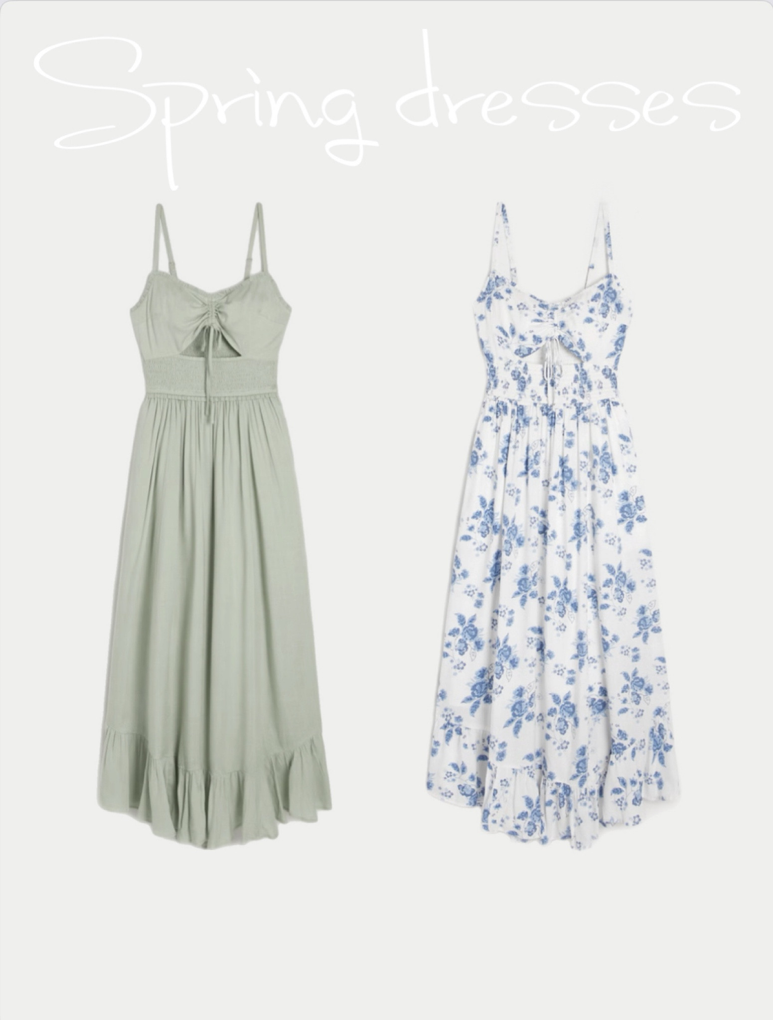 The prettiest simple maxi dresses for spring + Easter + spring break + spring baby shower 🌿🤍obsessed!! 