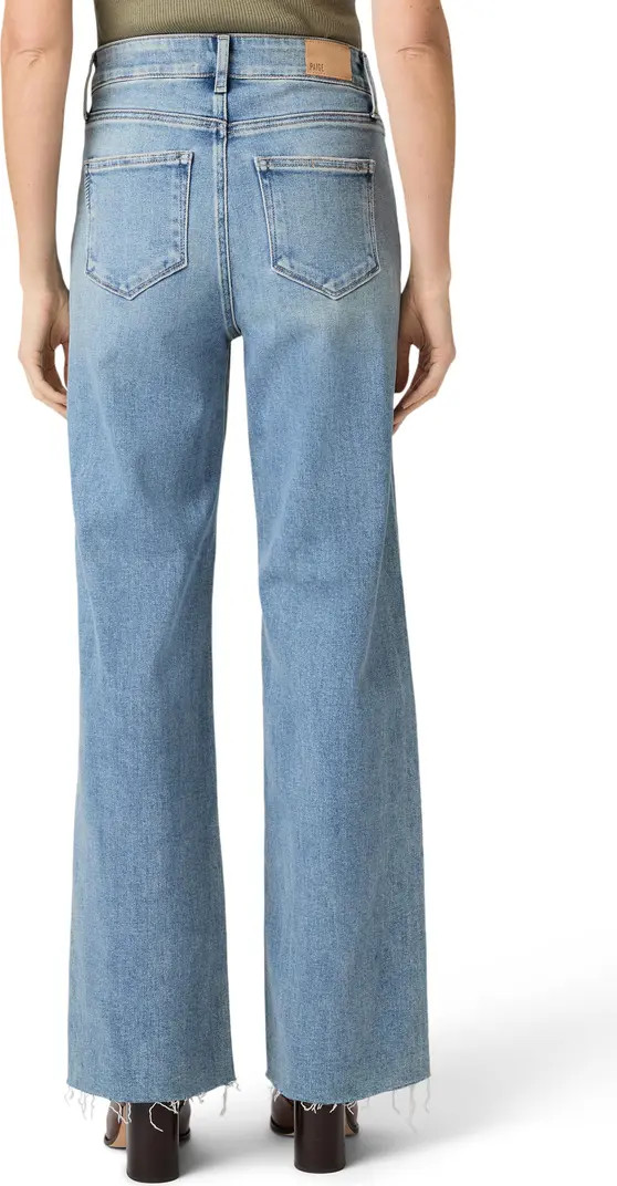 Anessa Raw Hem High Waist Wide Leg Jeans | Nordstrom