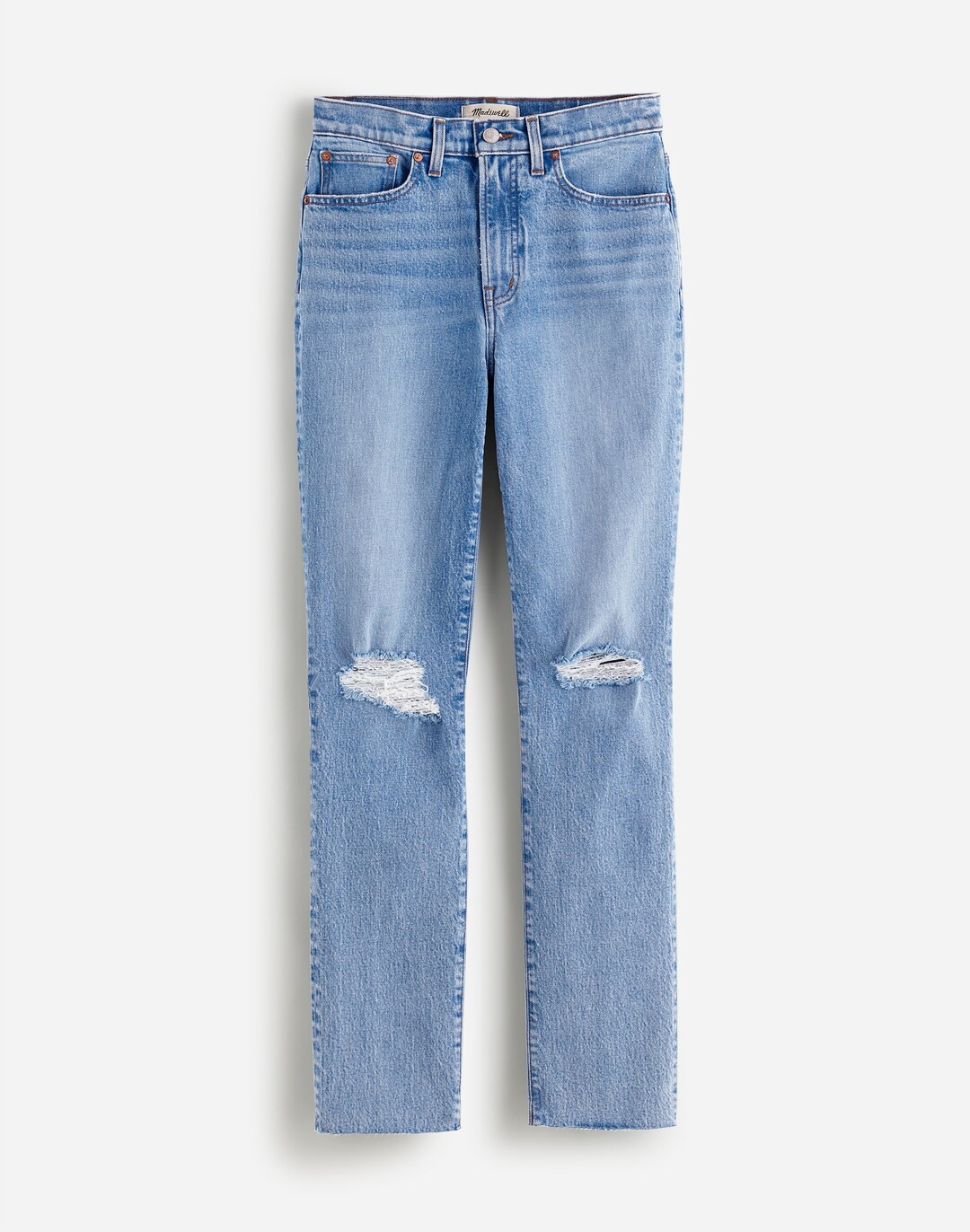 The Perfect Vintage Jean in Charnley Wash: Raw Hem Edition | Madewell