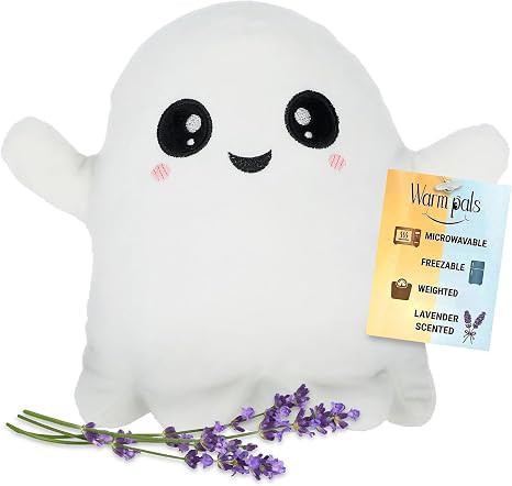 1i4 Group Warm Pals Glow in the Dark Ghost, Microwavable Weighted Plush | Heated for Warmth, Cute... | Amazon (US)