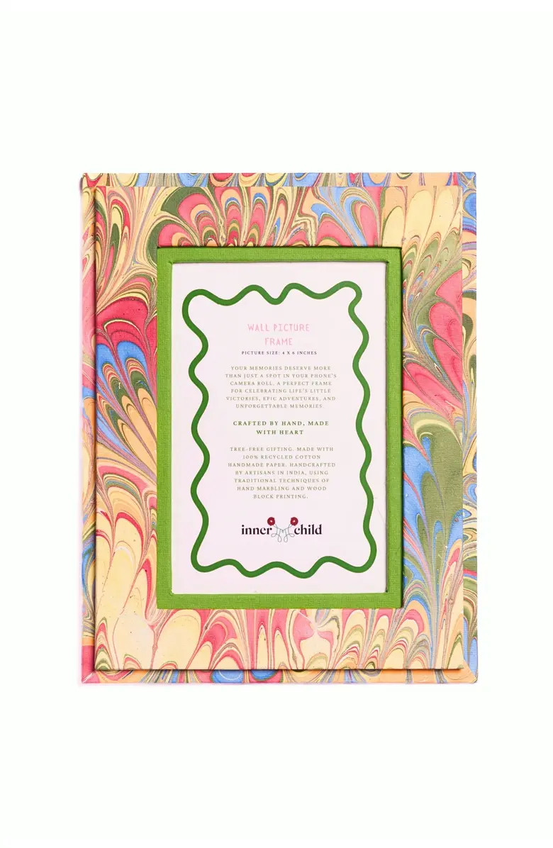 Inner Child Hand-Marbled Picture Frame - 4x6 | Nordstrom | Nordstrom