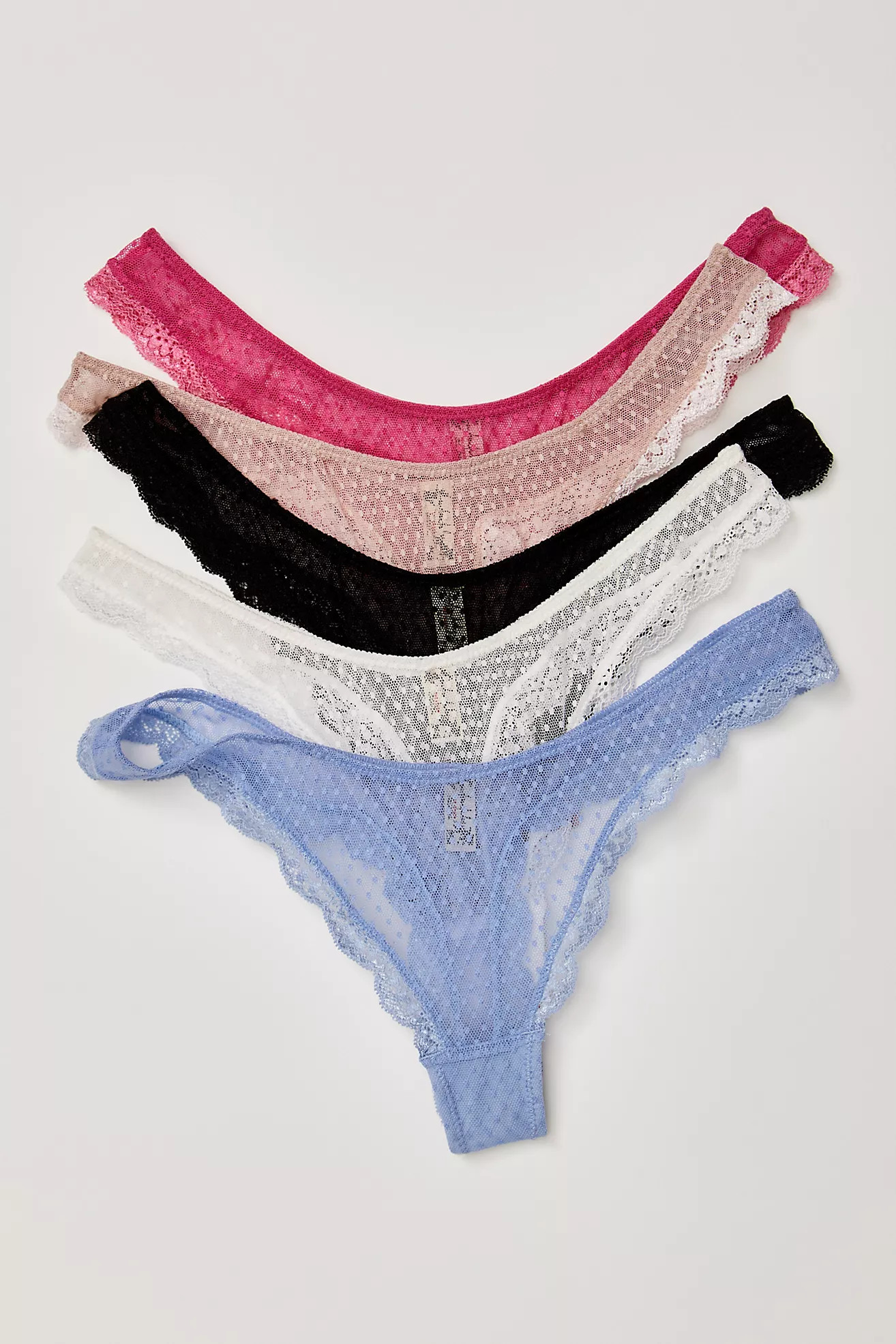 Midweek Thong 5-Pack Bundle | Free People (Global - UK&FR Excluded)